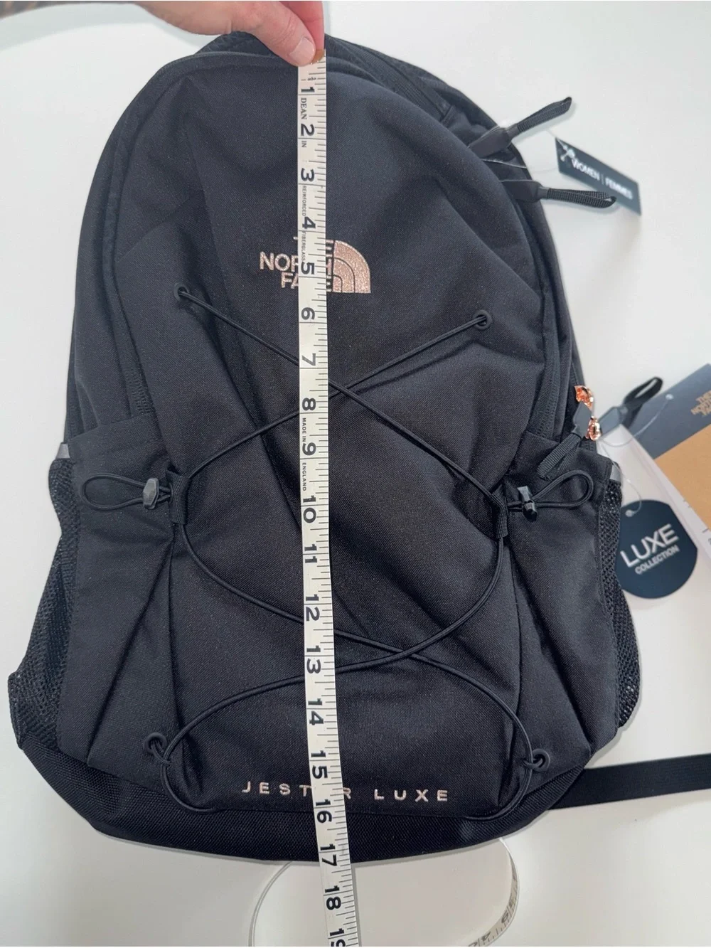 NWT The North Face Jester Luxe Backpack - Black